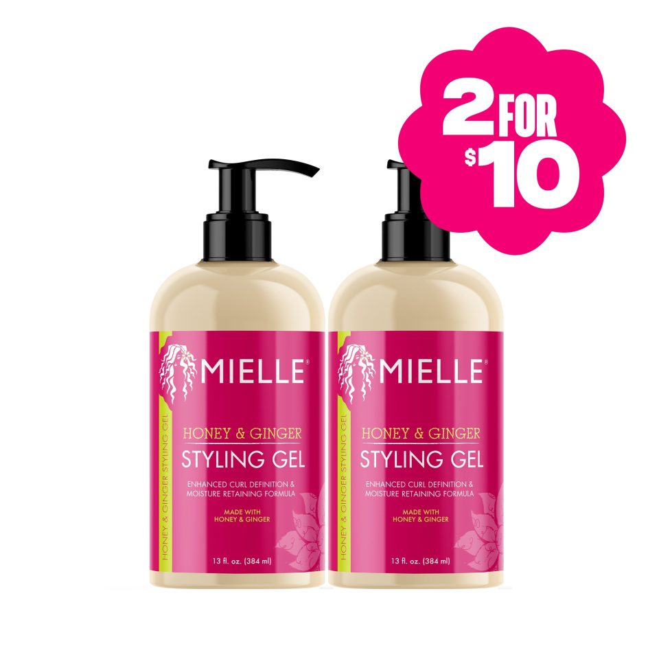 Honey & Ginger Styling Gel Duo